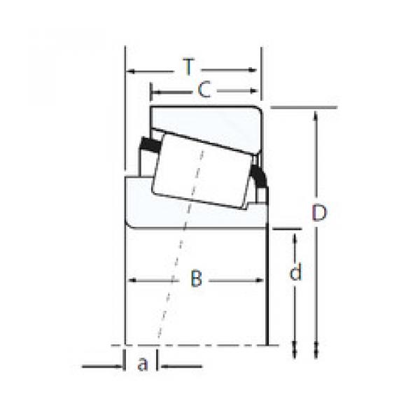 ตลับลูกปืน 2561X/2523-S Timken #1 image