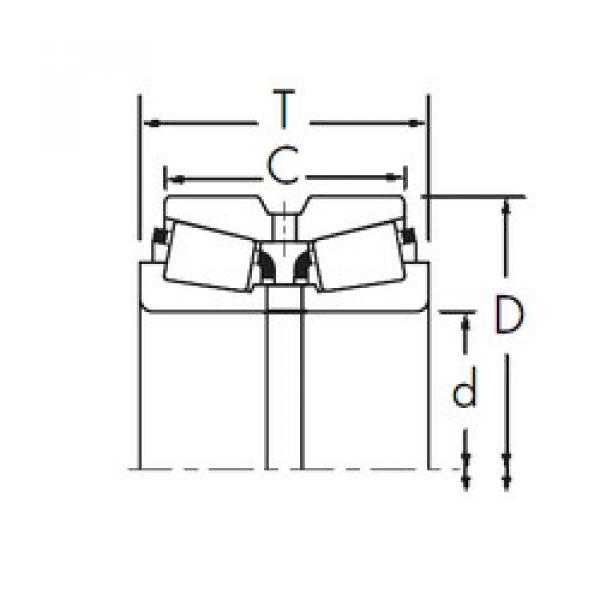 ตลับลูกปืน 555-S/552D+X1S-555-S Timken #1 image