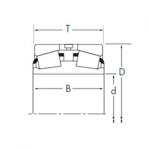 ตลับลูกปืน 375D/372A+Y1S-372A Timken #1 image