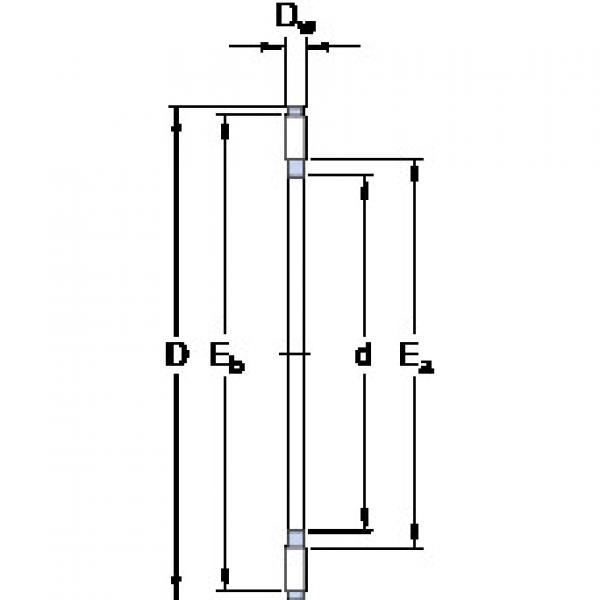 ตลับลูกปืน AXK 6590 SKF #1 image