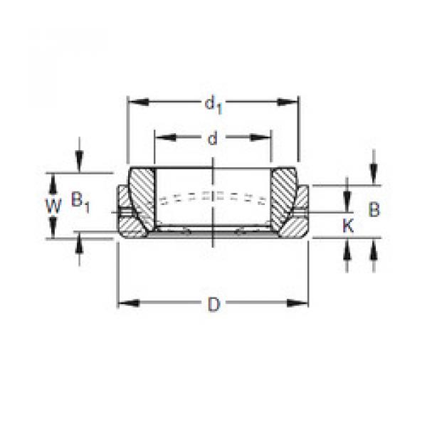 ตลับลูกปืน 27SBT44 Timken #1 image