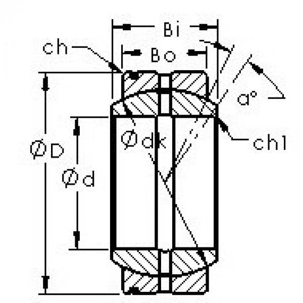 ตลับลูกปืน GE20XS/K AST #1 image