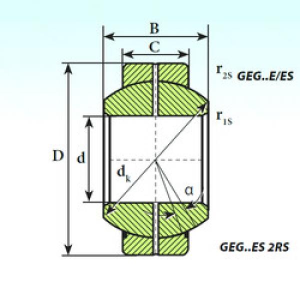 ตลับลูกปืน GEG 12 E ISB #1 image