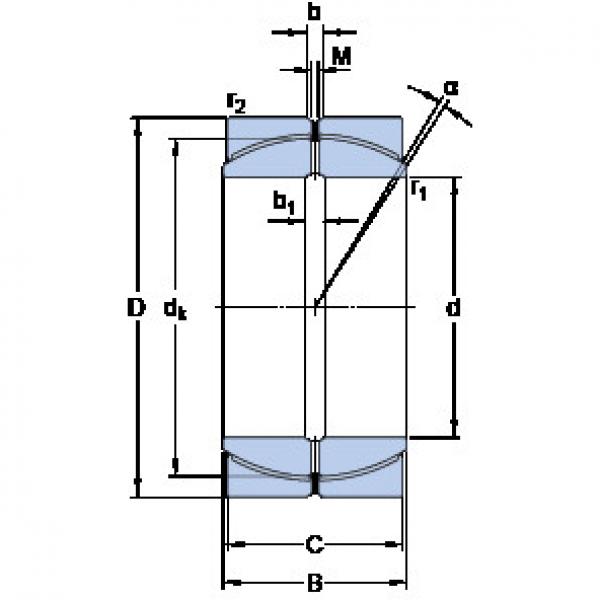 ตลับลูกปืน GEP 750 FS SKF #1 image