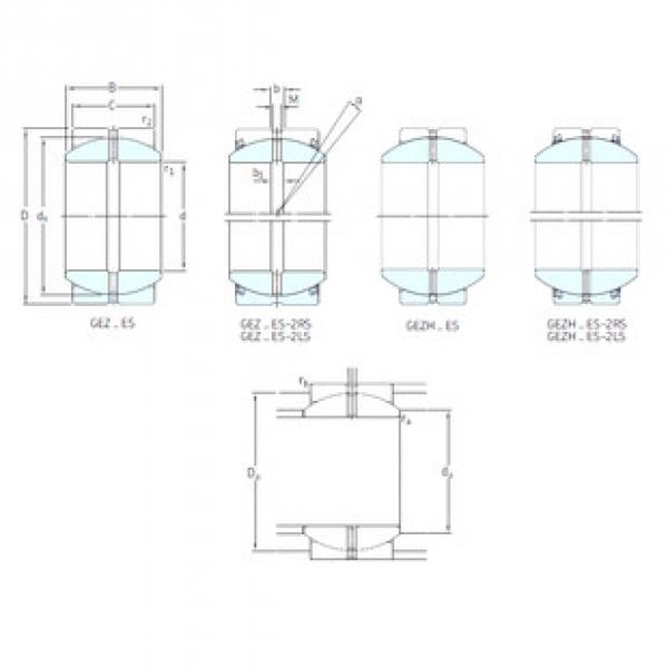 ตลับลูกปืน GEZ300ES-2LS SKF #1 image