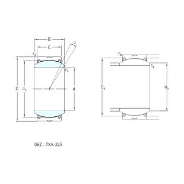 ตลับลูกปืน GEZ312TXE-2LS SKF #1 image