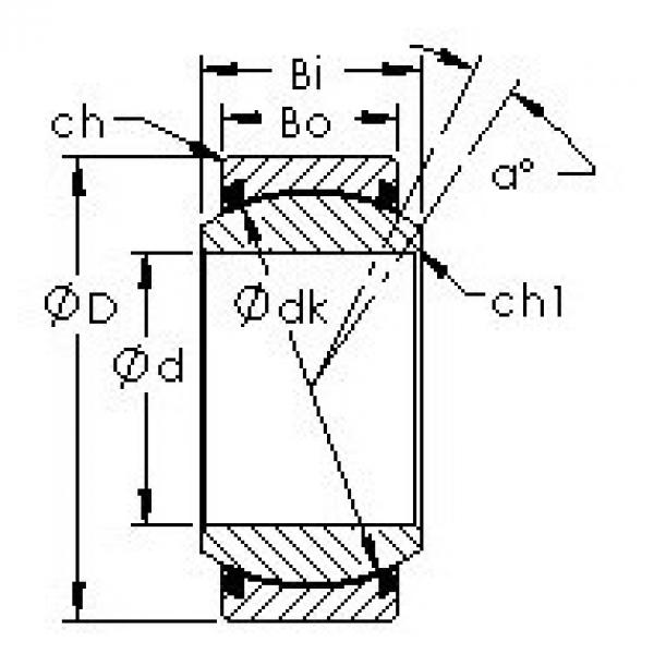 ตลับลูกปืน GEZ76ET-2RS AST #1 image