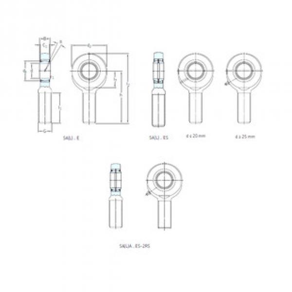 ตลับลูกปืน SALA50ES-2RS SKF #1 image