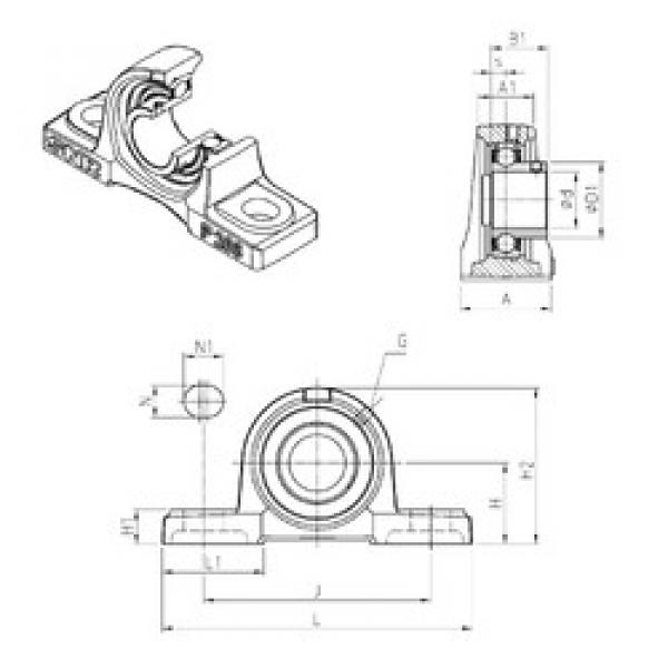 ตลับลูกปืน USP203 SNR #1 image