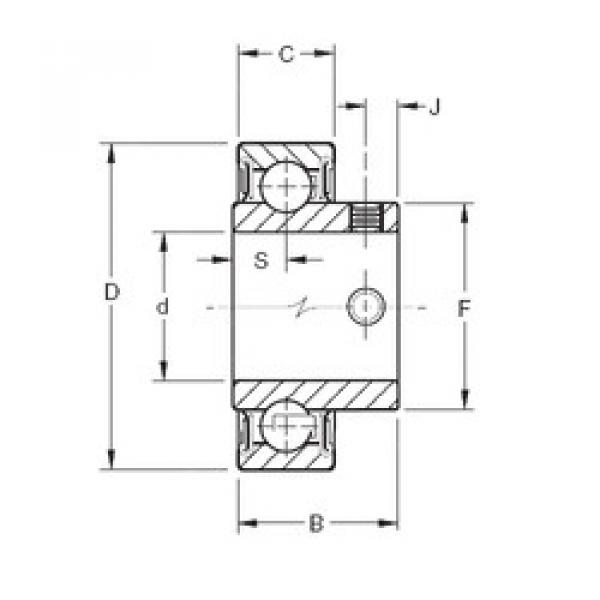 ตลับลูกปืน YA115RR2 Timken #1 image