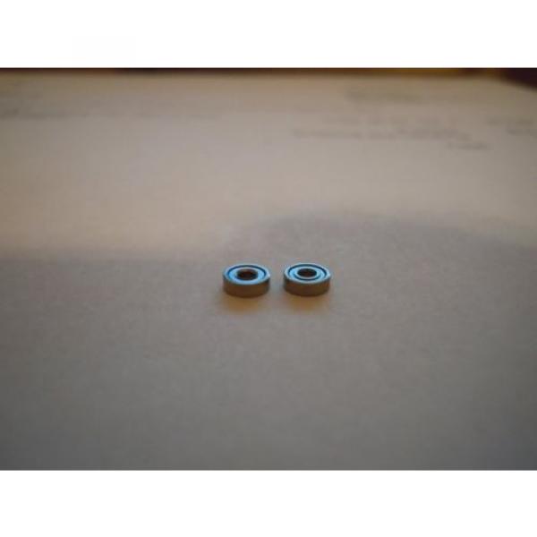 Ball Bearings For HO Slot Car Chassis (narrow 1.2mm sealed type) (2 bearings) #5 image